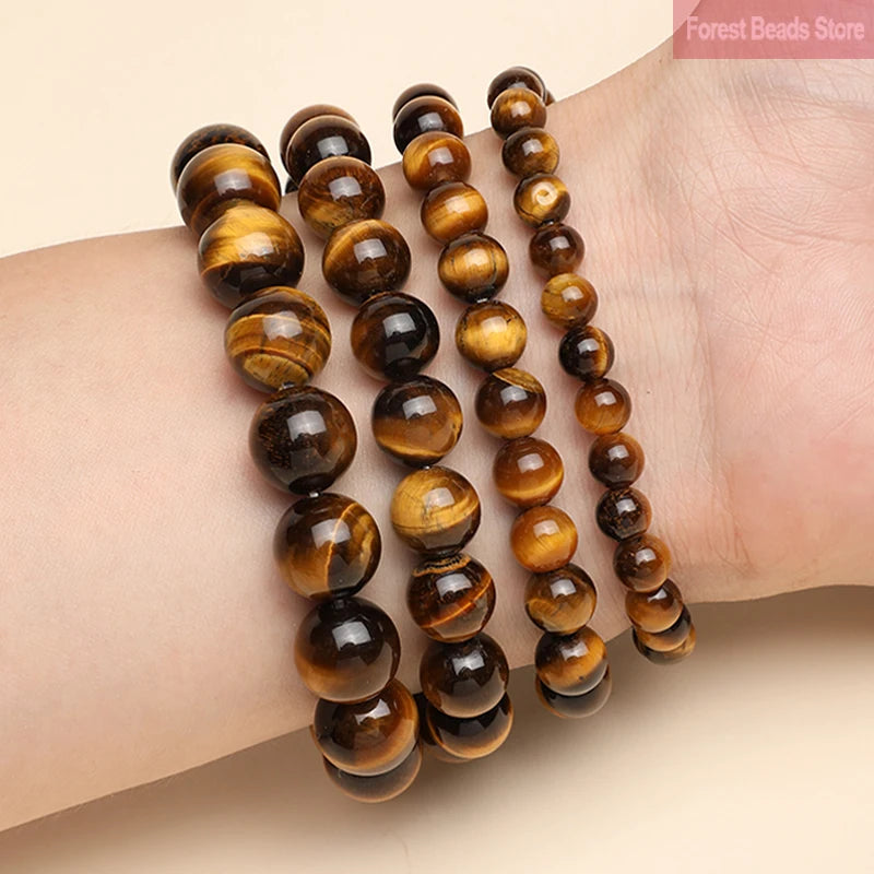 Gold Tiger Eye Bracelet - Power & Prosperity