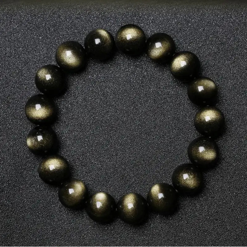 Obsidian Pixiu Bracelets Men Women Fine Jewelry Genuine Black Obsidian Crystal Fengshui Pi Xiu Money Wealth Protection Bracelets
