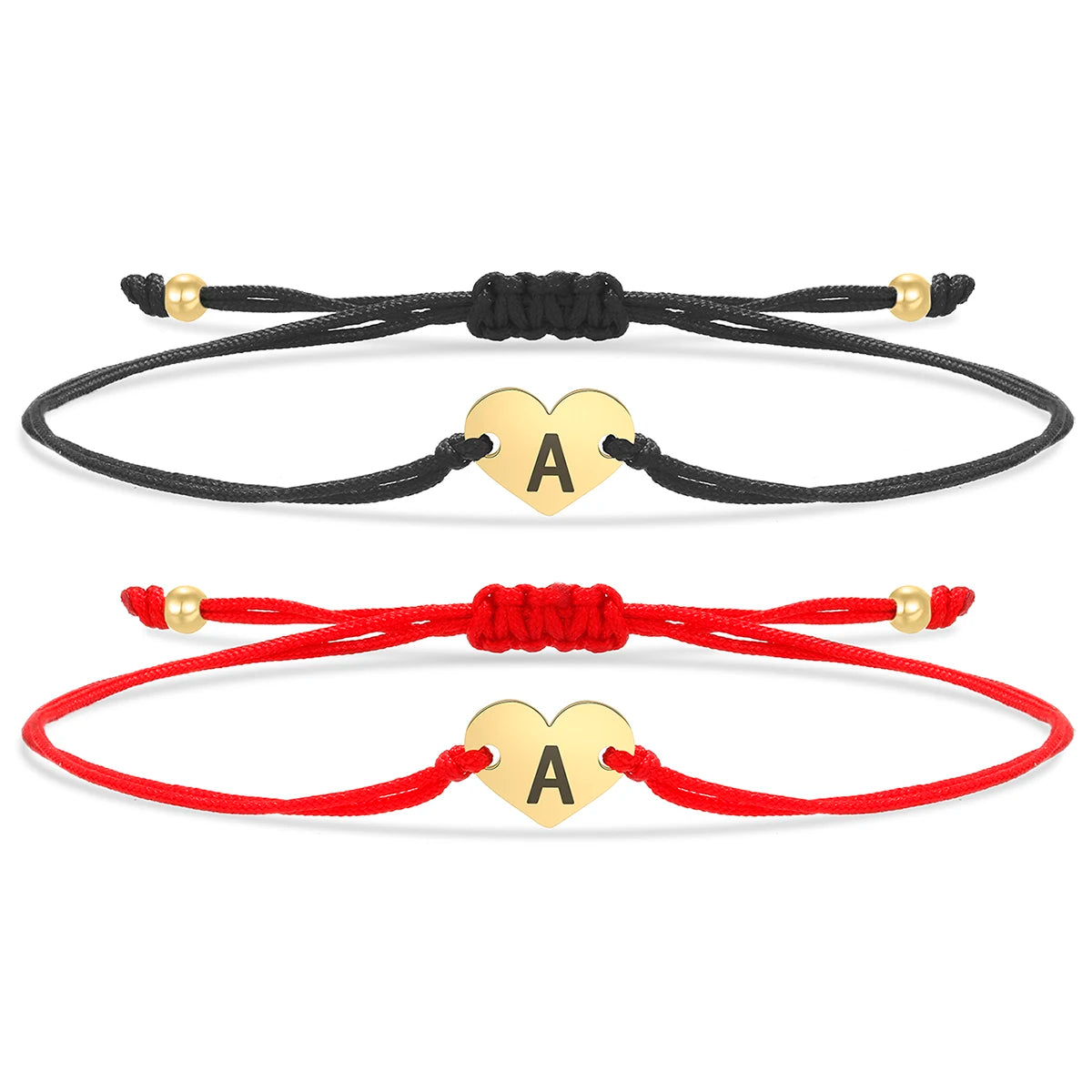 Ten Ball Gold-plated Brass Tibetan Buddhist Lucky Knot Macrame Bracelet Women 2024 New Fashion Red Black String Jewelry Present