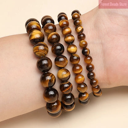 Gold Tiger Eye Bracelet - Power & Prosperity