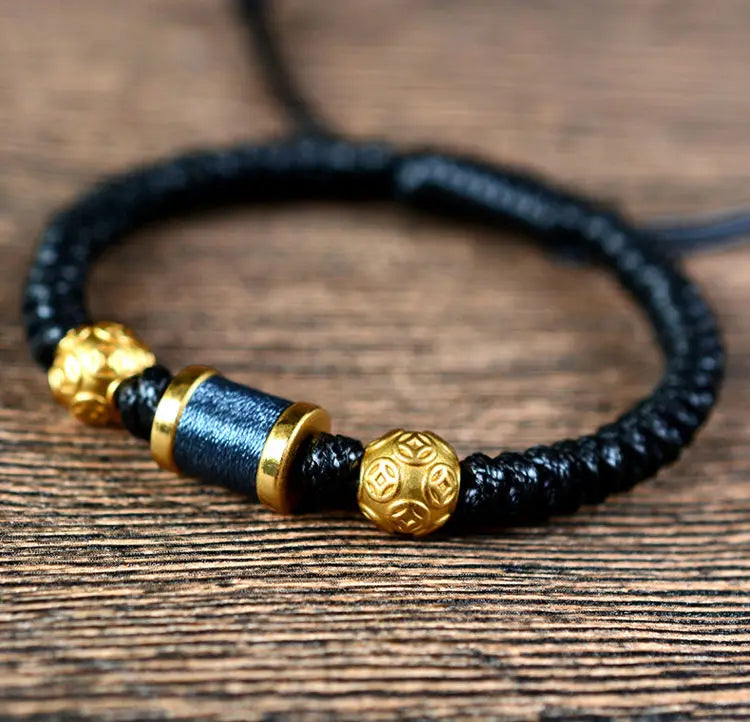 Chinese Coin Bracelet - Feng Shui Wealth Activator