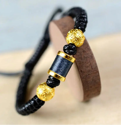 Chinese Coin Bracelet - Feng Shui Wealth Activator