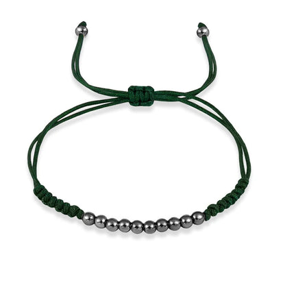 Ten Ball Gold-plated Brass Tibetan Buddhist  Lucky Knot Macrame Bracelet Women 2024 New Fashion Red Black String Jewelry Present